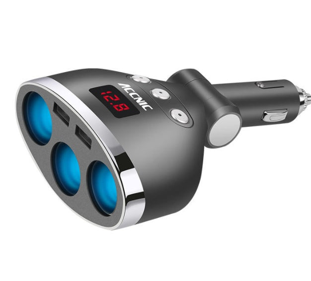 Ailan One With Three Charging Head Dual USB Smart Phone Car Small Appliances