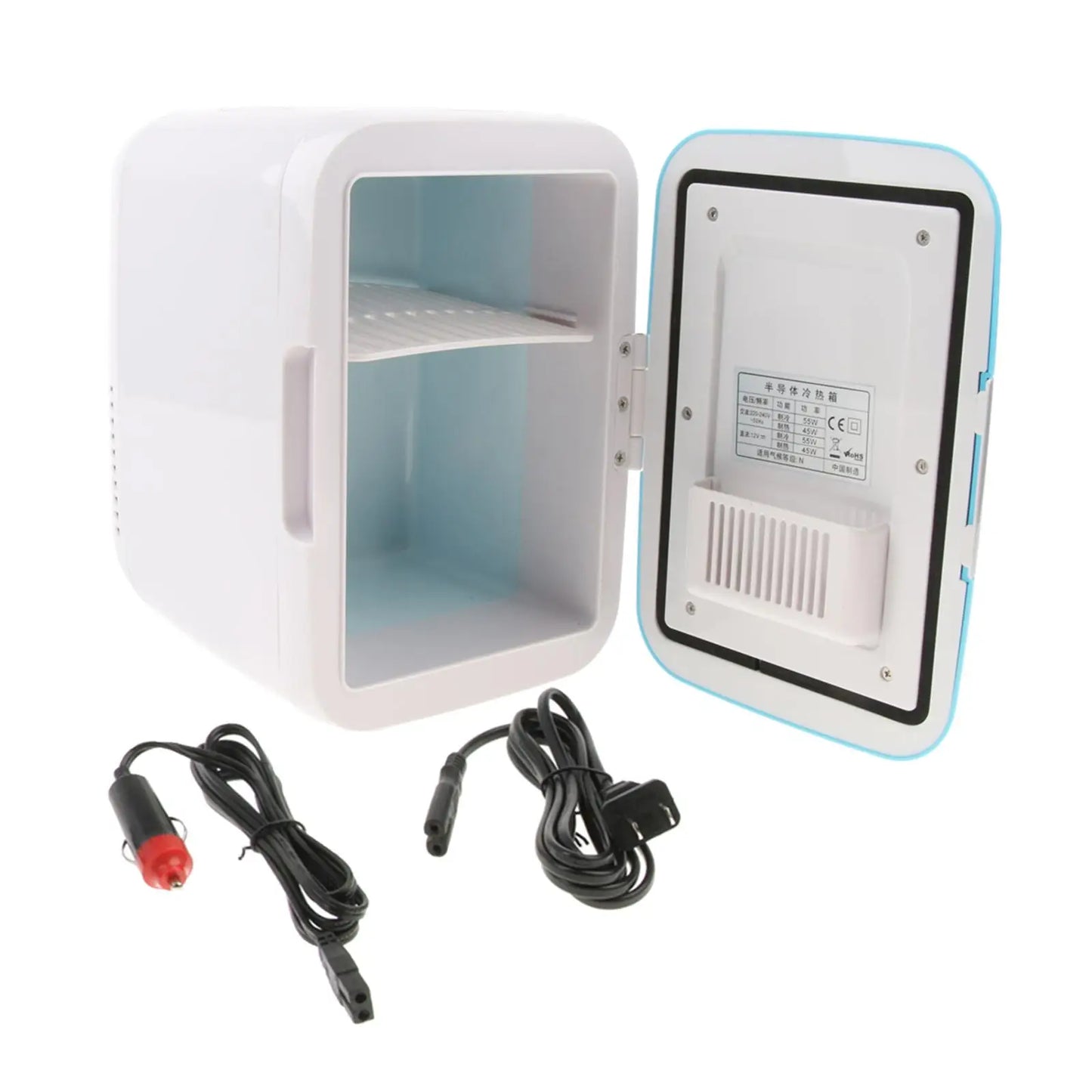 4L RV Boat Mini Fridge Car Cool Warm Electric Refrigerator Portable Car Cooler