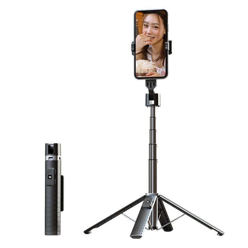 Quadrupod Double Fill Light Mobile Phone Bluetooth-compatible Selfie Stick