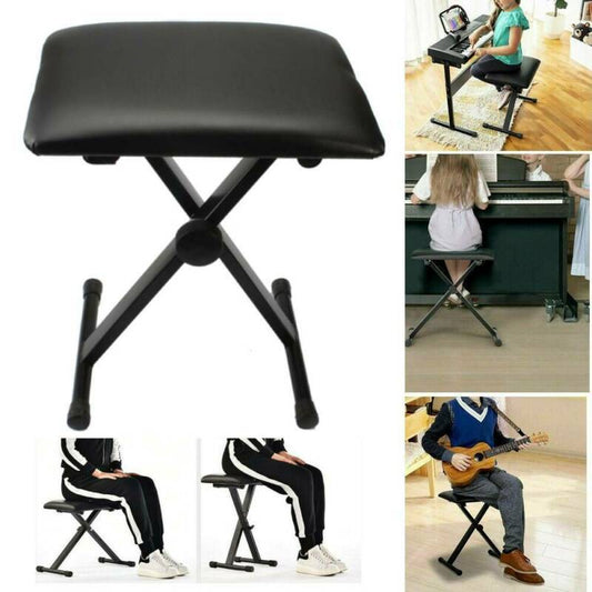 Single Guzheng Piano Lifting Folding Guitar Childrens Adjustable Practicing Bench