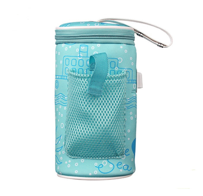 Baby out of the bottle thermostat bag Car portable USB heating Intelligent warm milk device Insulation