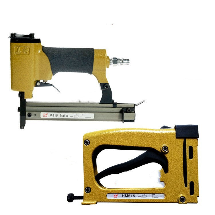 Photo frame mounting tool nail gun