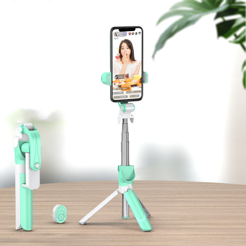 Selfie stick mobile phone live support