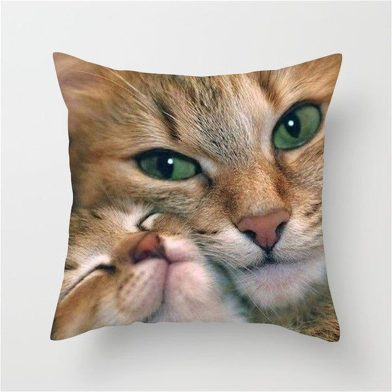 Cute cat trend pillowcase