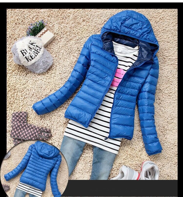 Casual Hooded Womens Jacket