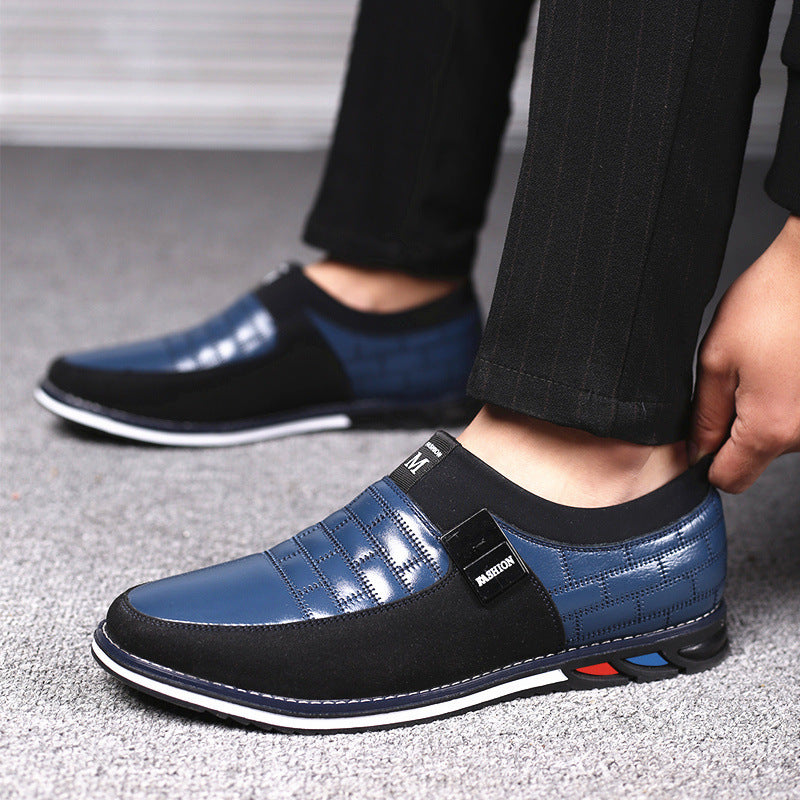 Men's casual leather shoes