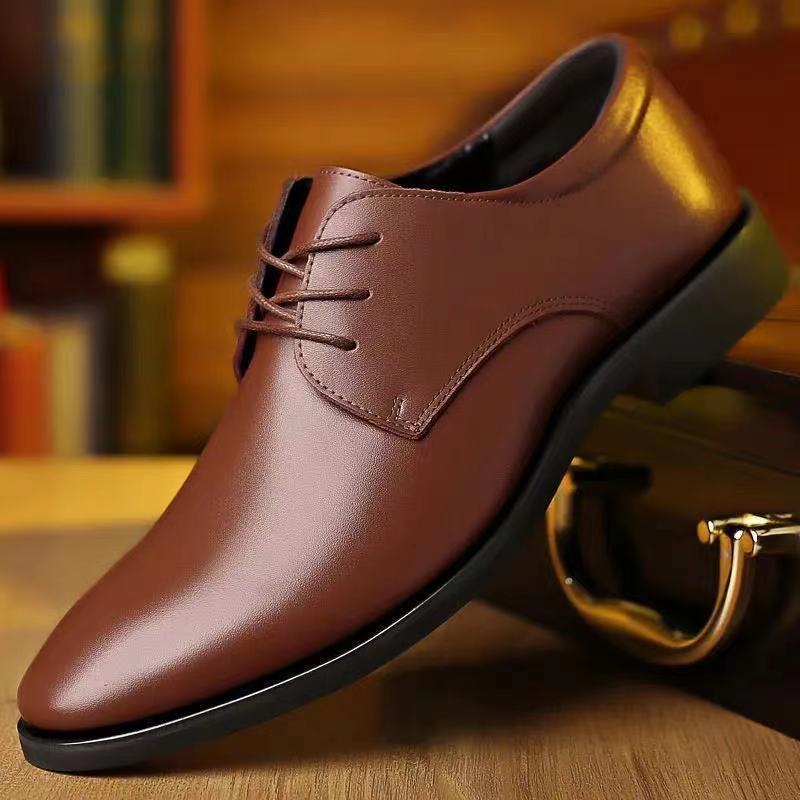 Men's Casual Business Formal Wear Leather Shoes