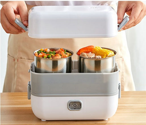 Plug in heating and heat preservation electric lunch box