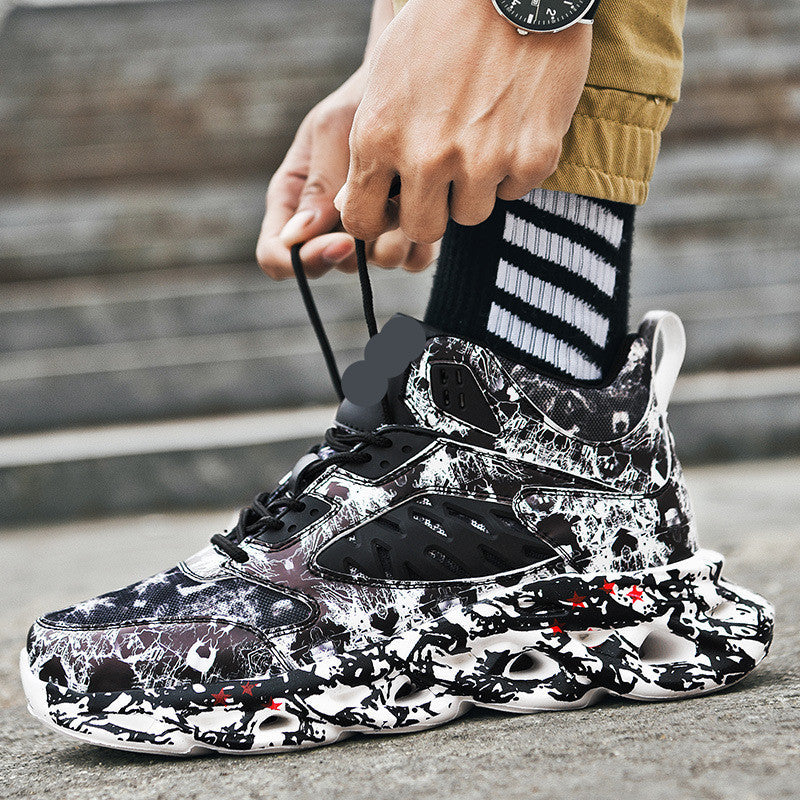 Trendy Camouflage Sports And Leisure Blade Old Shoes