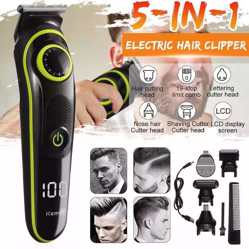 Electric Hair Clipper Household Multifunctional Electric Hair Clipper