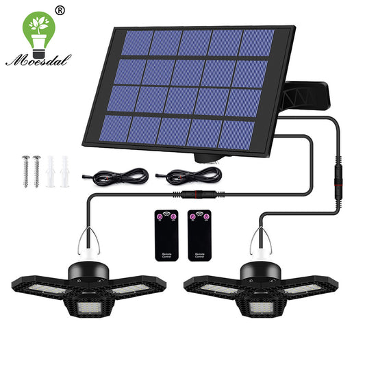 LED Solar Outdoor Light Sense Waterproof Garden Garden Decorative Light Led Energy-saving Lighting Solar Chandelier