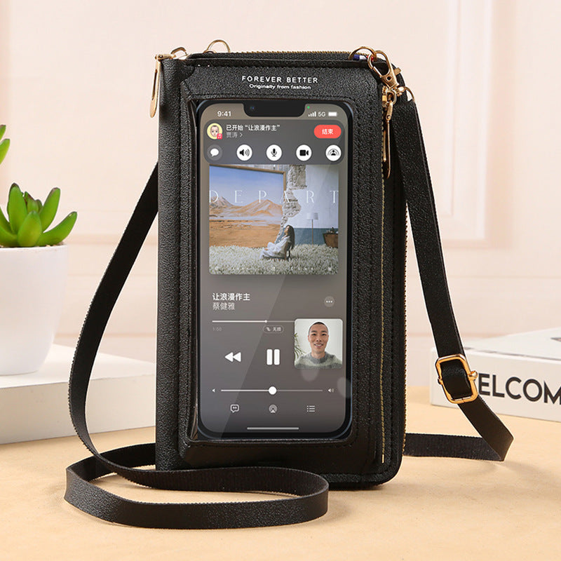 Women's Multifunctional Touch Screen Phone Bag