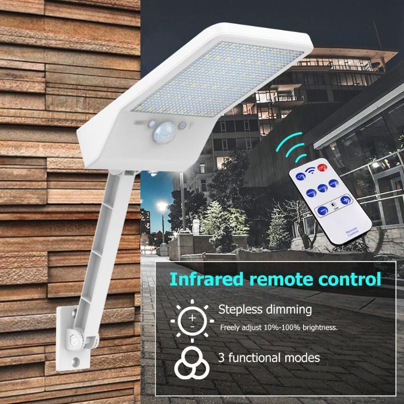 Remote control sensor light 48LED garden light