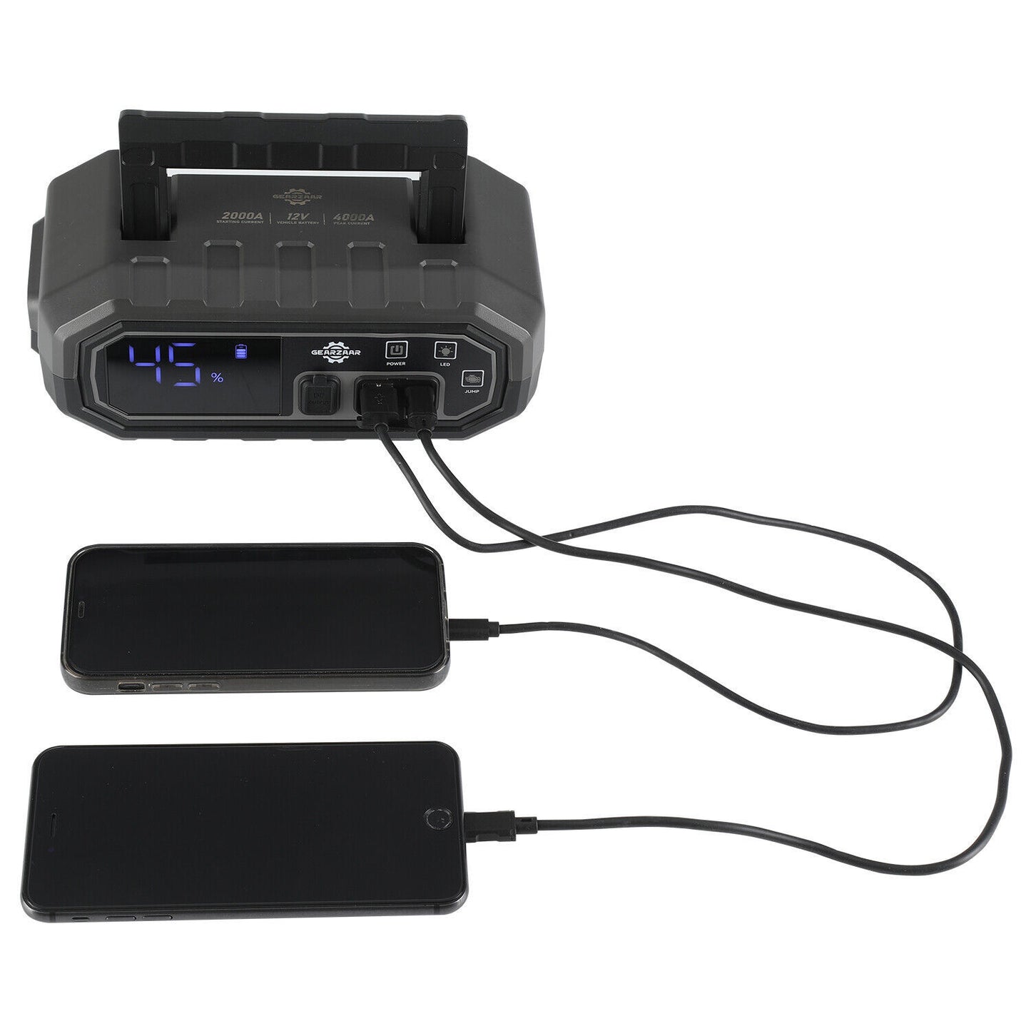 Car Starter 4000Amp 24000mAh 12V Lithium Battery Booster Pack Power Bank UK