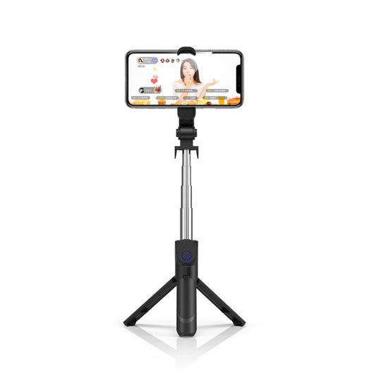 Selfie stick mobile phone live support