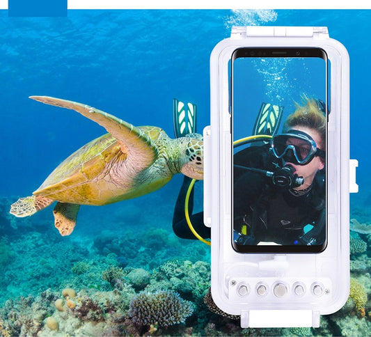 Mobile phone diving shell