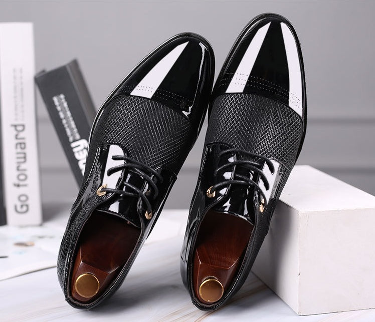 Men's leather shoes