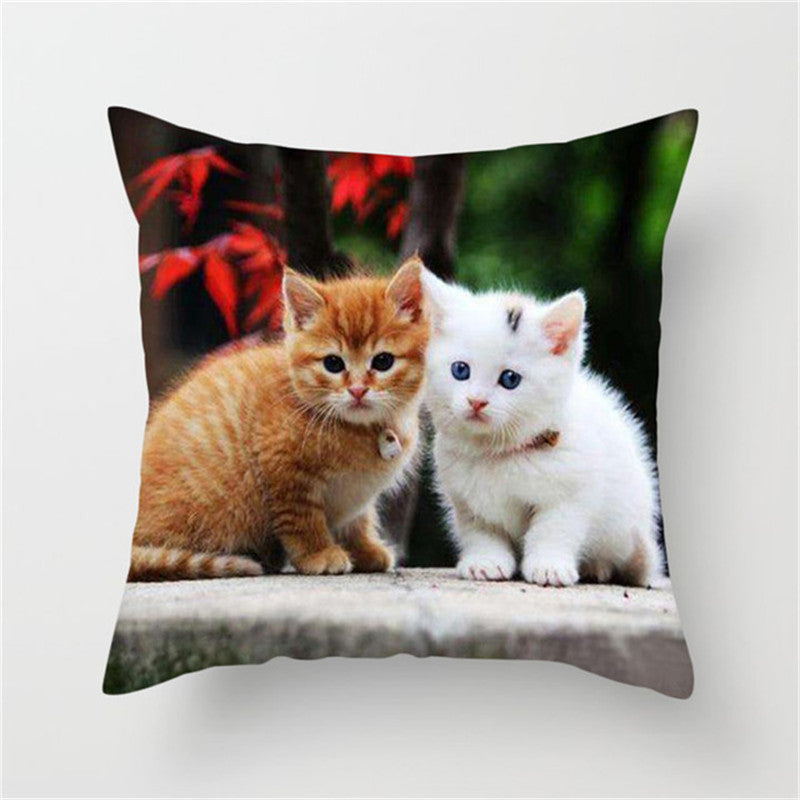 Cute cat trend pillowcase