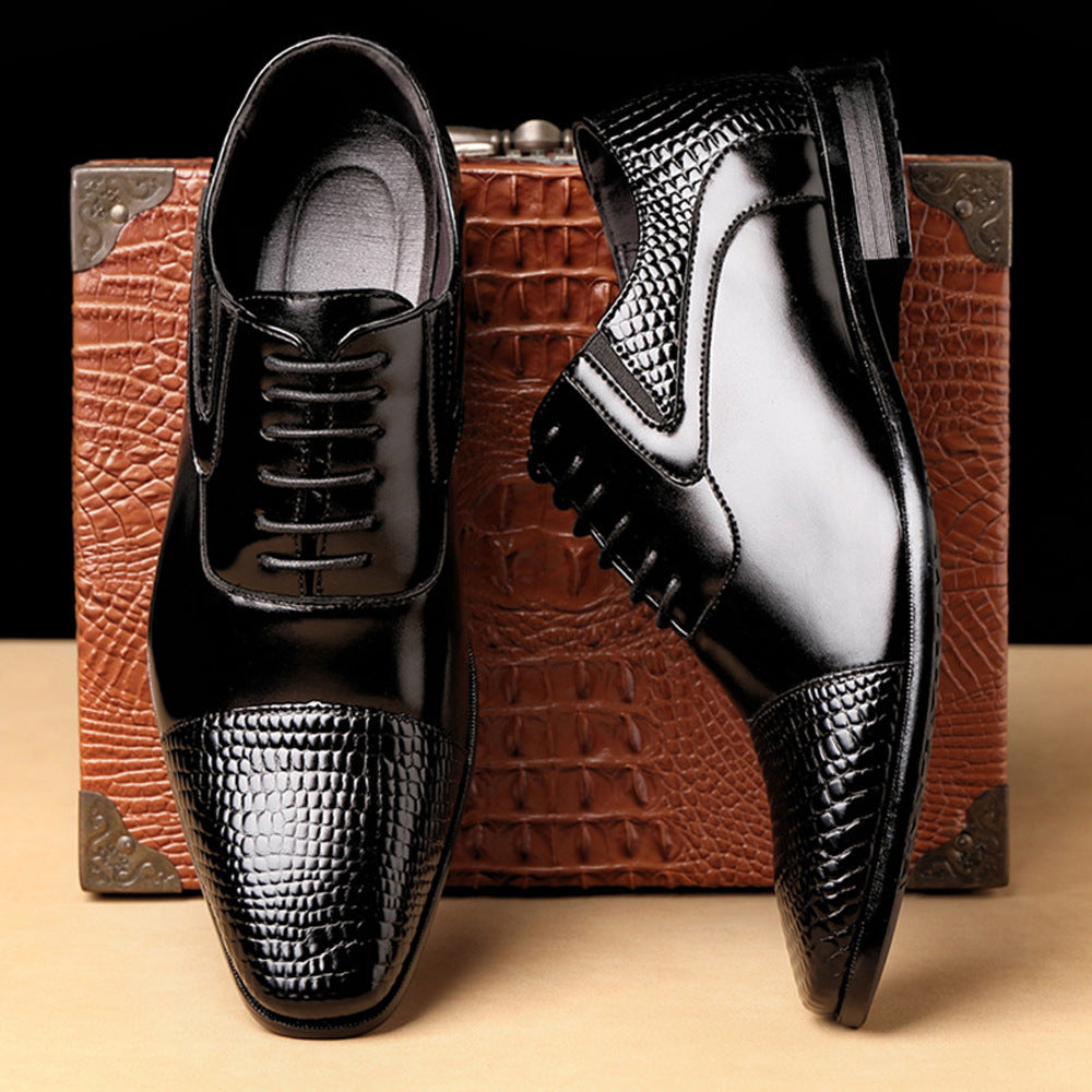 Business leather shoes