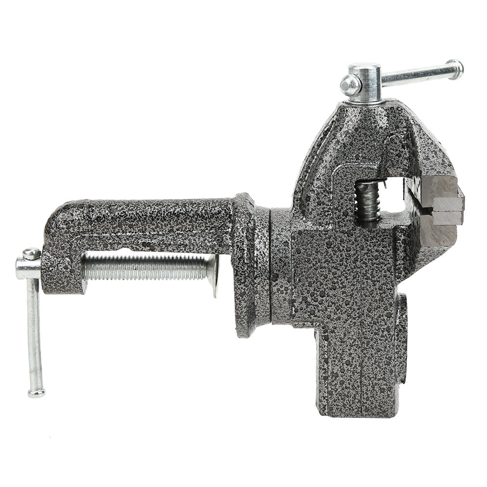 65mm Mini 360 Degree Cast Iron Clamp On Vise Hardware Hand Tools Drill Press Workshop Accessory