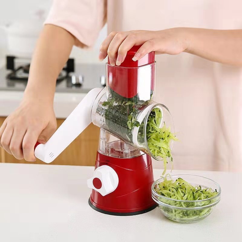 Kitchen Roller Vegetable Slicer Vertical Vegetable Cutter Rotary Grater Slicer For Fruit Vegetables And Nuts