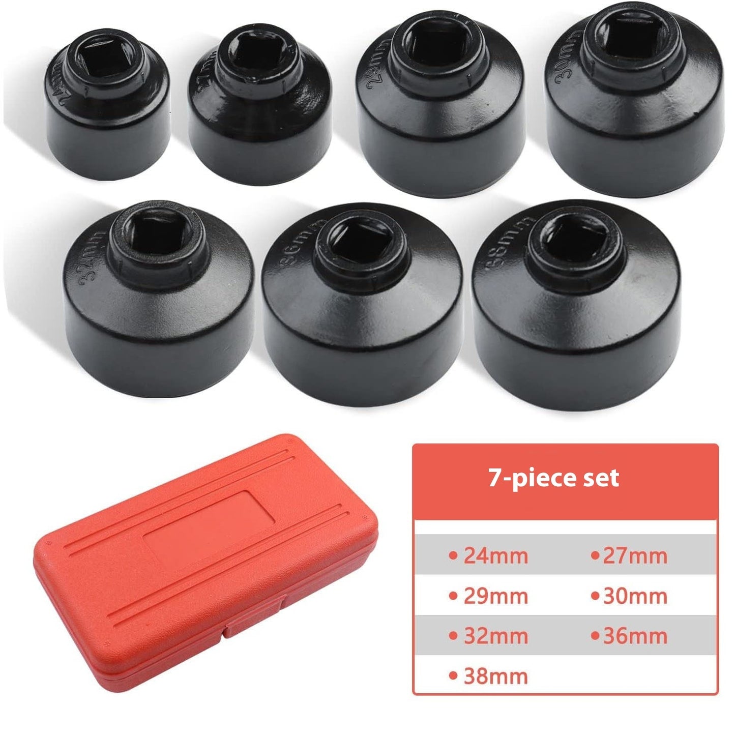 7-piece Set Oil Filter Wrench Dismantlement Tool