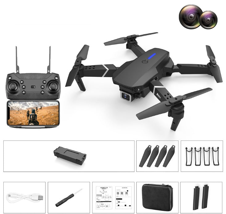 4K pixel dual camera switch airplane toy