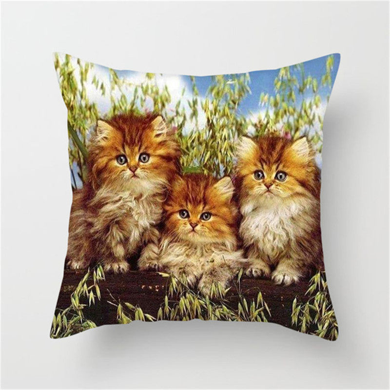 Cute cat trend pillowcase