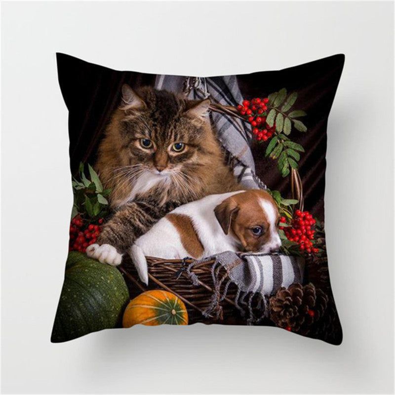 Cute cat trend pillowcase