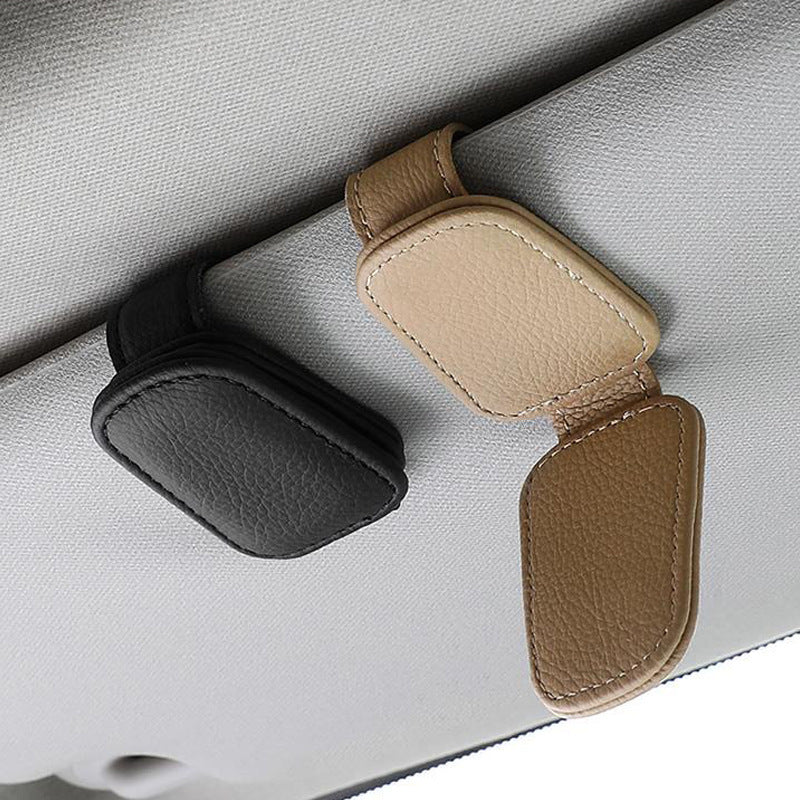 Sunglasses Holder Eye Case Creative Automotive Sun Louver Clips For Storage Car Glasses Clip