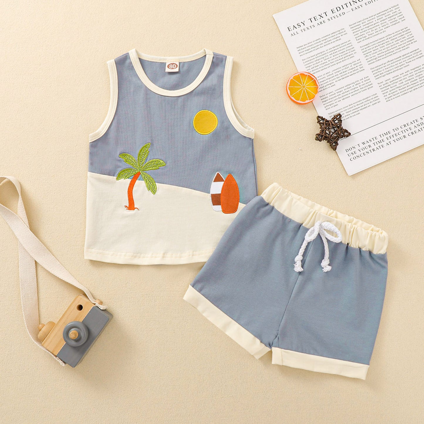 Children's Clothing Summer Cartoon Kids Clothes