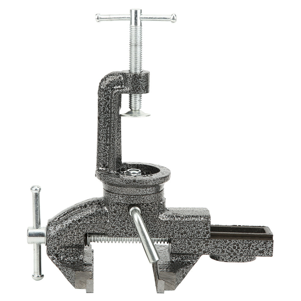 65mm Mini 360 Degree Cast Iron Clamp On Vise Hardware Hand Tools Drill Press Workshop Accessory