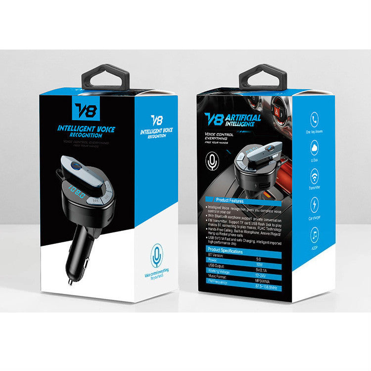 Multifunctional Car Bluetooth Hands-free Bluetooth Headset