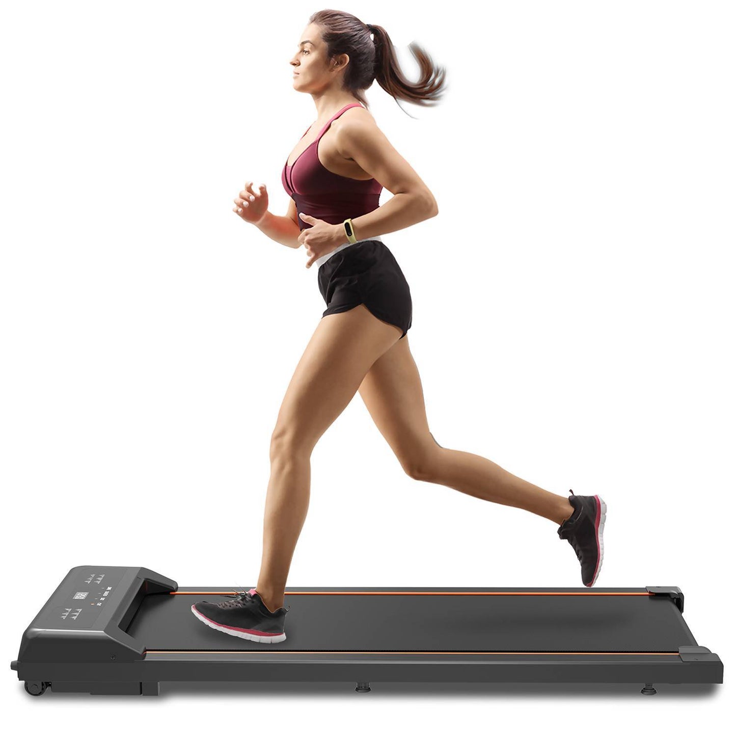 Walking Pad Under Desk Treadmill LED Display And Remote Control Portable Treadmill