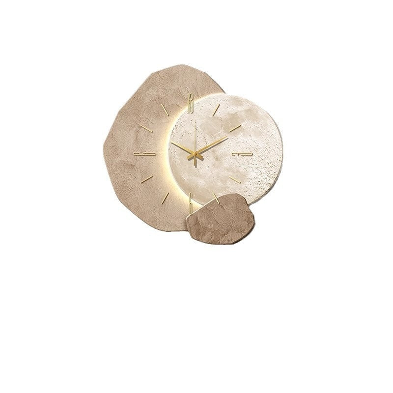 Lucky Stone Restaurant Clock Wall Clock