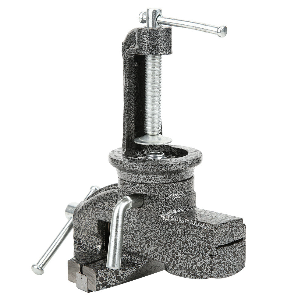 65mm Mini 360 Degree Cast Iron Clamp On Vise Hardware Hand Tools Drill Press Workshop Accessory