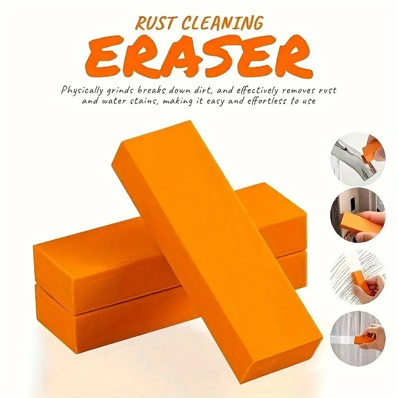 Resuable Stainless Steel Stain Eraser Kitchen Faucet Limescale Eraser Bathroom Glass Rust Remover Stain Remover Cleaning Eraser