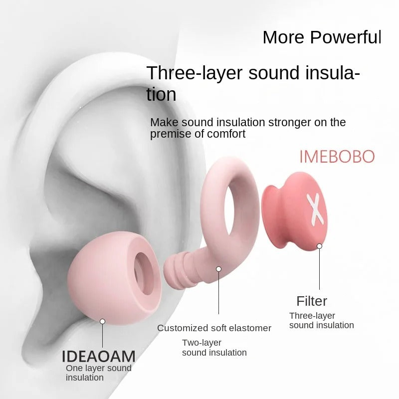 Sound Insulation Noise-reduction Ear Plugs Professional Anti-noise