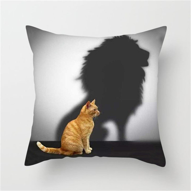 Cute cat trend pillowcase