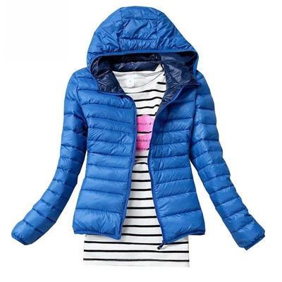 Casual Hooded Womens Jacket