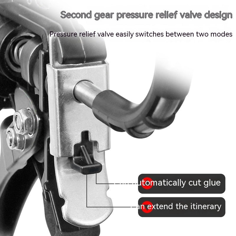 13 Bearing Structure Automatic Adhesive Breaking Glass Glue Gun