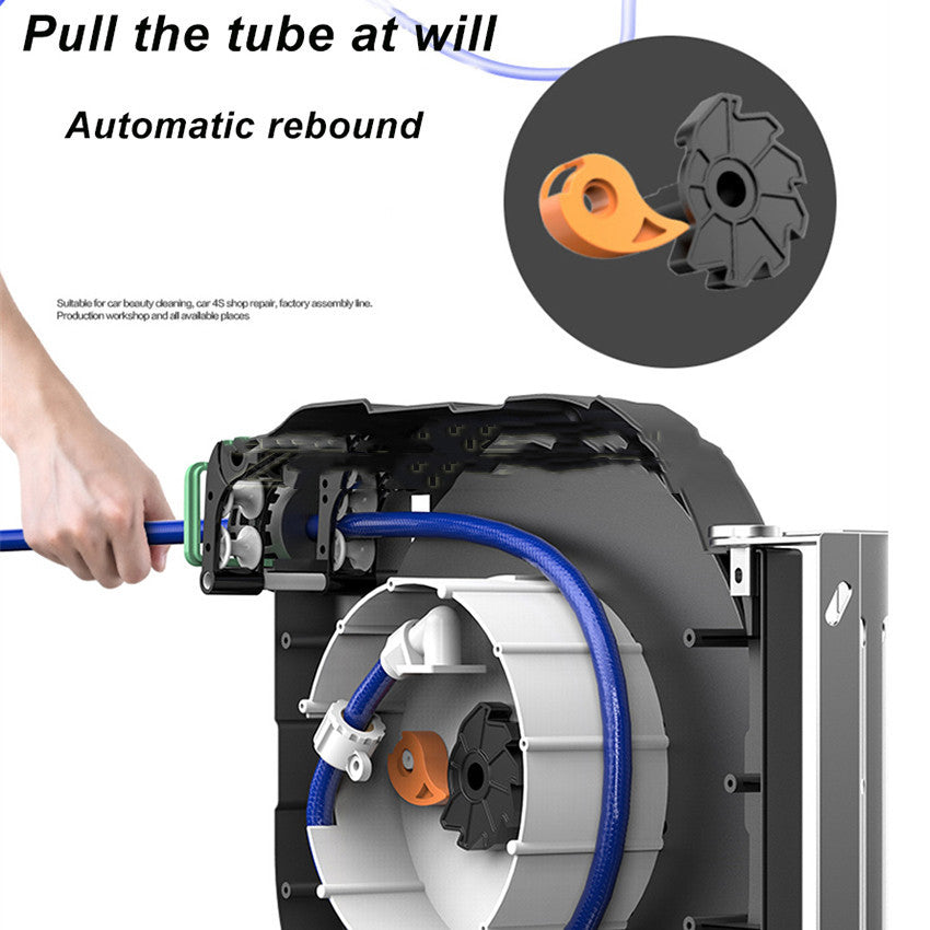 Automatic Telescopic Hose Reel Foam Drum Water