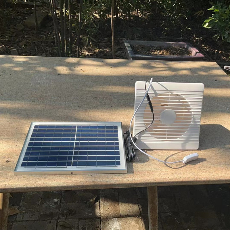 Solar Energy Exhaust Fan Window Ventilator