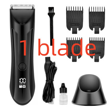 Trimmer Shaver Washed Shaver Leg Hair Body Hair Clipper LCD