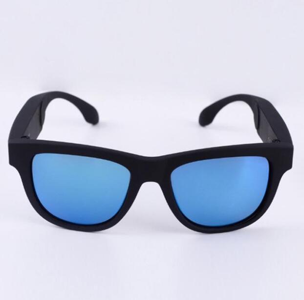 Bone conduction headset glasses Bluetooth glasses bone sensing intelligent sports hearing aid sunglasses