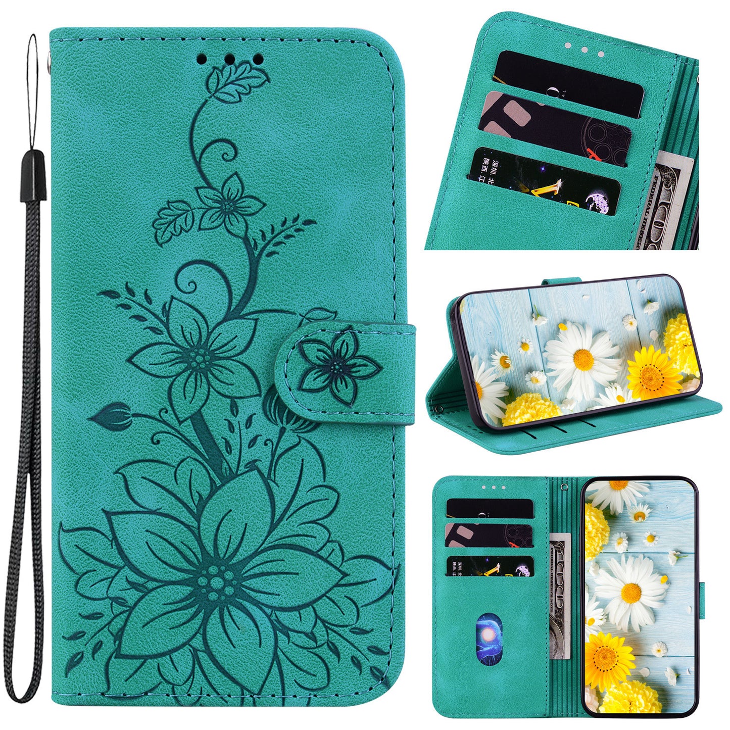 Flip Phone CaseFlip Phone Leather Case With Card Insert Protective Case