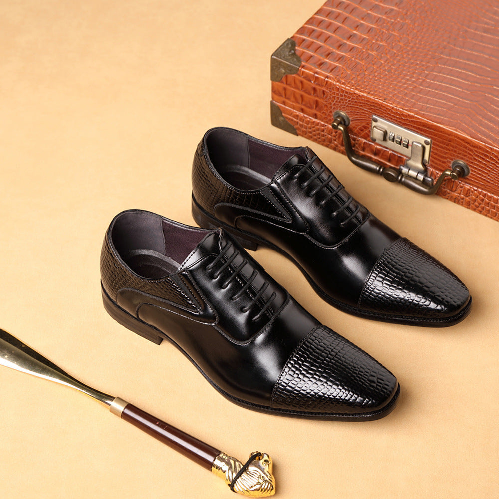 Business leather shoes