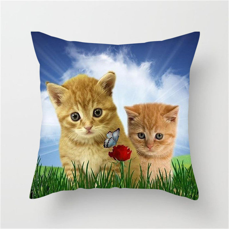 Cute cat trend pillowcase