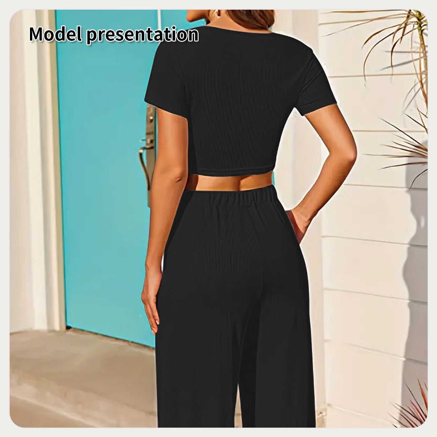 Women's Fashion Simple Solid Color Suit