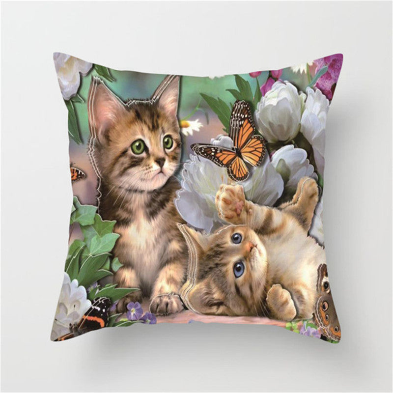 Cute cat trend pillowcase